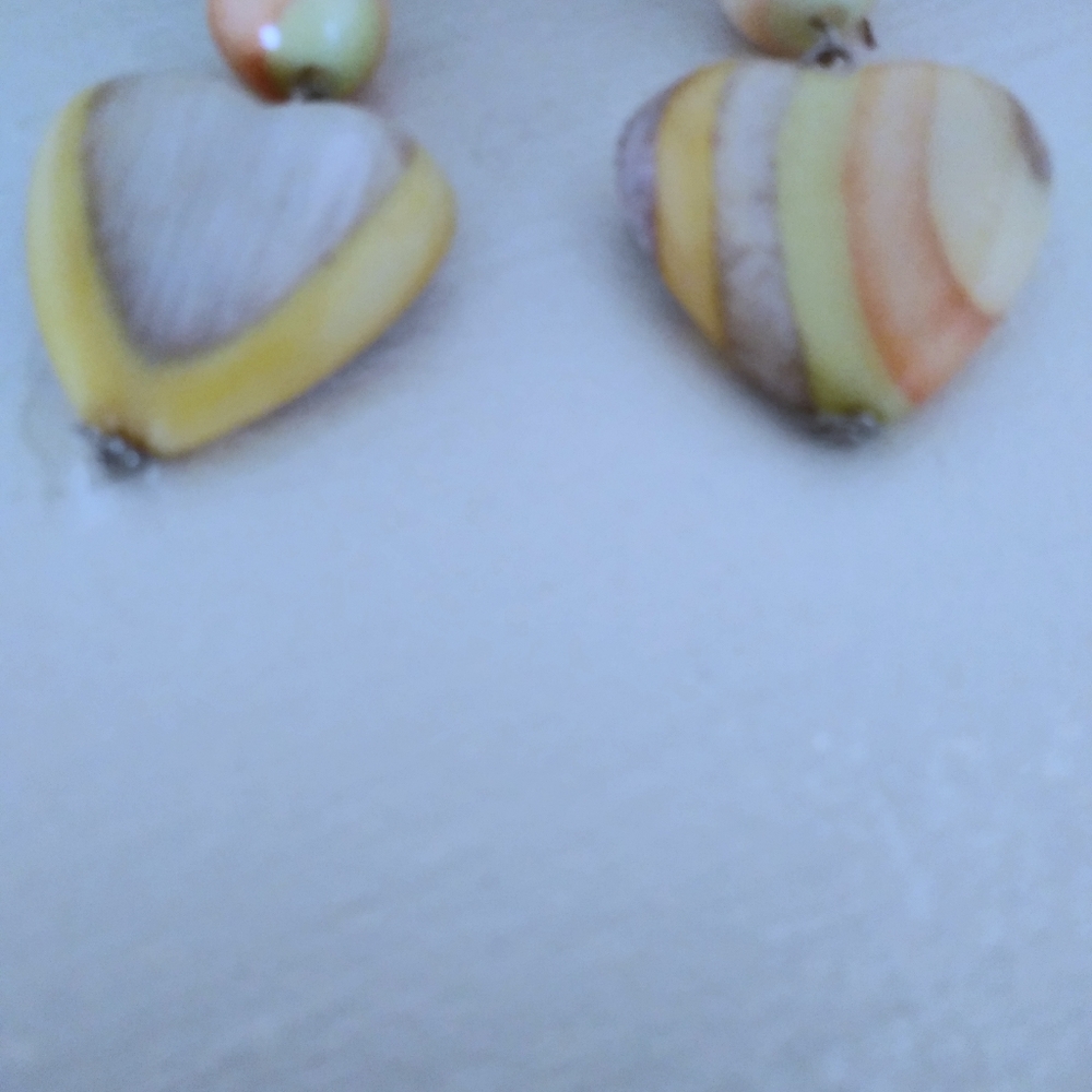Heart earrings - Picture 3 of 4
